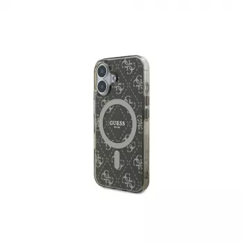 Guess GUHMP16MH4DTEW Hardcase für iPhone 16 Plus 6,7 inch Braun IML 4G Hintergrund MagSafe