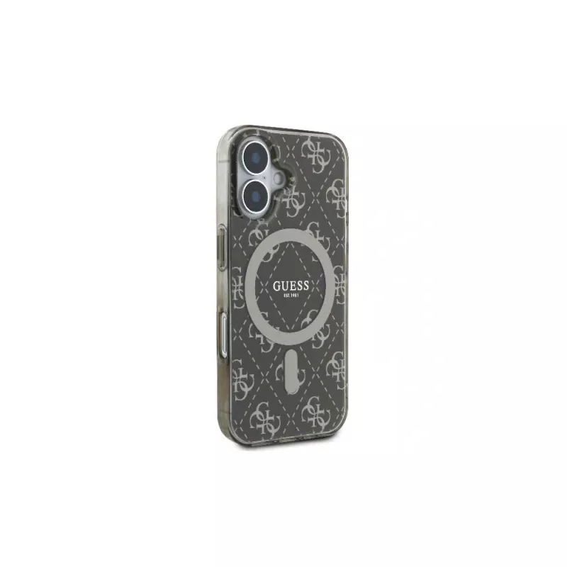 Guess GUHMP16MH4DTEW Hardcase für iPhone 16 Plus 6,7 inch Braun IML 4G Hintergrund MagSafe