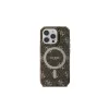 Guess GUHMP16LH4DTEW iPhone 16 Pro 6.3 Hardcase IML 4G Background MagSafe Braun