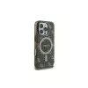 Guess GUHMP16LH4DTEW iPhone 16 Pro 6.3 Hardcase IML 4G Background MagSafe Braun