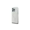 Guess GUHMP16LH4DTEH iPhone 16 Pro 6,3 inch Weiße Hardcase IML 4G Background MagSafe