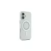 Guess GUHMP16SPFTDTEH Hardcase IML Rhinestones MagSafe für Apple iPhone 16 6,1 inch Weiß
