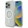 Guess GUHMP16LPFTDTEH Hardcase für Apple iPhone 16 Pro 6,3 inch Weiß IML Strasssteine MagSafe