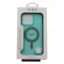Guess IML Rhinestones MagSafe Case für iPhone 16 Pro Max (Grün)