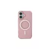 Guess IML Rhinestones MagSafe Case für iPhone 16 (Pink)