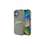 Guess GUHCP16SHCHGSPK Hardcase für iPhone 16 6,1 inch IML Heart Schwarz