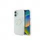 Guess GUHCP16MHCHGSPT Hard Case für Apple iPhone 16 Plus, Transparent, IML Heart Pattern