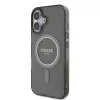 Guess GUHMP16MHFGEREK iPhone 16 Plus 6.7 Black Hardcase IML Glitter Circle MagSafe