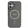 Guess GUHMP16MHFGEREK iPhone 16 Plus 6.7 Black Hardcase IML Glitter Circle MagSafe
