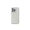 Guess GUHMP16LHFGERET iPhone 16 Pro 6,3 inch Transparente Hartschale IML Glitter Circle MagSafe