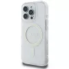 Guess Glitter Circle MagSafe Hard Case für Apple iPhone 16 Pro Max (6,9 inch) - Transparent