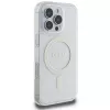 Guess Glitter Circle MagSafe Hard Case für Apple iPhone 16 Pro Max (6,9 inch) - Transparent