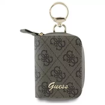 Guess Kabeltasche GUABP4DPTW Braun 4G Triangle Eco-Leather Zubehör-Organizer