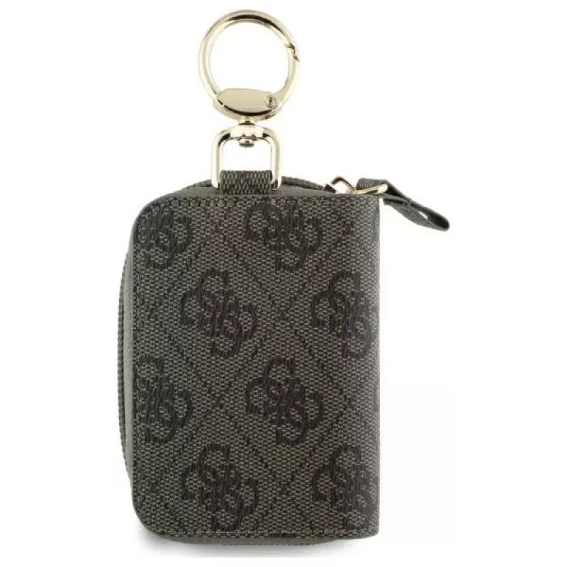 Guess Kabeltasche GUABP4DPTW Braun 4G Triangle Eco-Leather Zubehör-Organizer