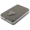 GUESS Grained Triangle Wireless Power Bank 5000mAh 15W USB-C MagSafe Braun
