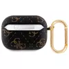 Guess GUAP2PG4GPK AirPods Pro 2 (2022/2023) Cover Black 4G Hook