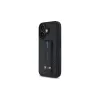 BMW BMHCP16SGSPCCK M Grip Stand Smooth and Carbon Hardcase für iPhone 16 6.1 – Schwarz