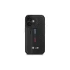 BMW BMHCP16SGSPCCK M Grip Stand Smooth and Carbon Hardcase für iPhone 16 6.1 – Schwarz