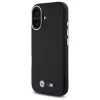 BMW BMHCP16S23PMWK iPhone 16 6,1 inch Black Hardcase M Smooth Full Wrapped Metal