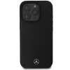 Mercedes-Benz MEHMP16X23RBARK iPhone 16 Pro Max 6,9 inch Black Hardcase Textured and Plain Leather MagSafe