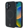 Mercedes-Benz MEHMP16S23RCMK Hard Case für iPhone 16 6,1 inch Schwarz Glattleder MagSafe