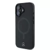 Mercedes-Benz MEHMP16S23RCMK Hard Case für iPhone 16 6,1 inch Schwarz Glattleder MagSafe