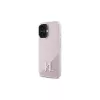 Karl Lagerfeld Shadow Metal Initial MagSafe Hard Case für Apple iPhone 16 6,1 inch - Pink