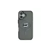 Karl Lagerfeld KLHMP16MHLSCHK iPhone Plus 6,7 Black Hardcase IML Metal Choupette Head MagSafe