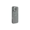 Karl Lagerfeld KLHMP16LHLSCHK iPhone 16 Pro 6,3 Schwarz Hardcase IML Metal Choupette Head MagSafe