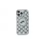 Karl Lagerfeld KLHMP16SHMCKMHT iPhone 16 Transparent IML Monogram Karl & Choupette Head MagSafe Case