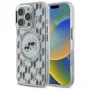 Karl Lagerfeld KLHMP16LHMCKMHT iPhone 16 Pro 6,3 Zoll Transparent IML Monogram Karl & Choupette Head MagSafe Case