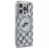Karl Lagerfeld KLHMP16LHMCKMHT iPhone 16 Pro 6,3 Zoll Transparent IML Monogram Karl & Choupette Head MagSafe Case