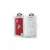 Karl Lagerfeld KLHMP16SSCMKCRHR iPhone 16 6,1 inch Rote Silikon-Hülle mit Karl & Choupette Ring und MagSafe