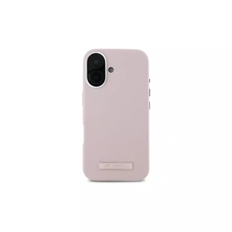 Karl Lagerfeld KLHMP16SPGMSRPP iPhone 16 6,1 Hardcase FW Metal Plate MagSafe Pink