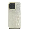 Karl Lagerfeld Metal Signature Hardcase für iPhone 16 Pro 6,3 inch Gold