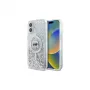 Karl Lagerfeld Liquid Glitter Karl Head MagSafe Hard Case für Apple iPhone 16 6,1 Zoll - Transparent