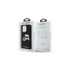 Karl Lagerfeld KLHMP16LSKCHPPLK iPhone 16 Pro 6,3 Zoll Black Hardcase Silicone Double Heads Print MagSafe