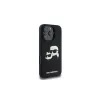 Karl Lagerfeld KLHMP16XSKCHPPLK iPhone 16 Pro Max 6,9 Black Hardcase Silikon Double Heads Print MagSafe