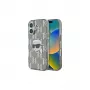 Karl Lagerfeld IML Karl Head Electroplated Case für iPhone 16 (Schwarz)