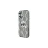 Karl Lagerfeld IML Karl Head Electroplated Case für iPhone 16 (Schwarz)
