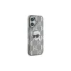 Karl Lagerfeld IML Karl Head Electroplated Case für iPhone 16 (Schwarz)