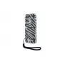 Karl Lagerfeld IML Zebra Pattern & Cord Back Cover für Apple iPhone 16 - Schwarz
