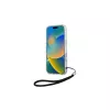 Karl Lagerfeld IML Zebra Pattern & Cord Back Cover für Apple iPhone 16 - Schwarz
