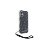 Karl Lagerfeld Zebra With Cord Case für Apple iPhone 16 - Lila