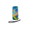 Karl Lagerfeld Zebra With Cord Case für iPhone 16 Plus (Lila)