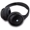 BMW Over-Ear Bluetooth-Kopfhörer mit aktiver Geräuschunterdrückung, Schwarz, Metall-Logos