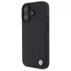 BMW BMHMP16S23RDDK iPhone 16 6,1 Zoll Black Hardcase Sign Leather Diamond Metal Logo MagSafe