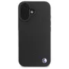 BMW BMHMP16S23RDDK iPhone 16 6,1 Zoll Black Hardcase Sign Leather Diamond Metal Logo MagSafe