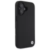BMW BMHMP16S23RDDK iPhone 16 6,1 Zoll Black Hardcase Sign Leather Diamond Metal Logo MagSafe