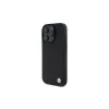 BMW BMHMP16X23RDDK iPhone 16 Pro Max 6.9 Black Hardcase Sign Leather Diamond Metal Logo MagSafe